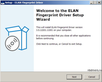 ELAN / Asus Fingerprint Reader Driver