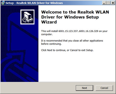 Realtek 8852CE Wireless LAN WiFi 6 PCI-E NIC drivers 6001.16.126.329