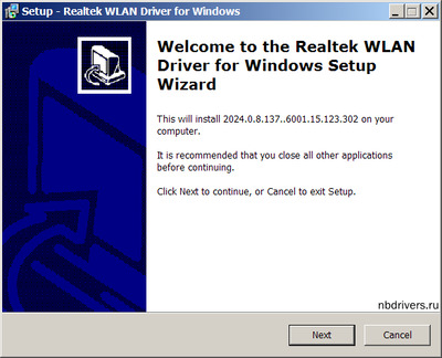 Realtek RTL8822CE-VS Wireless Lan Adapter Driver