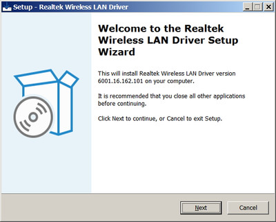 Realtek 8852CE WiFi 6E PCI-E NIC drivers 6001.16.162.101