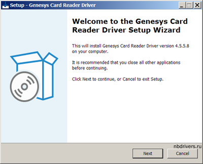 Genesys Logic USB3.0 Card Reader drivers 4.5.5.8