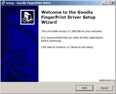 Goodix Fingerprint Drivers for Lenovo