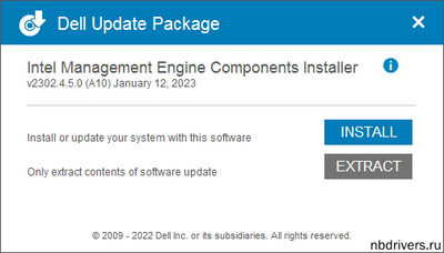 Intel Management Engine Interface (MEI) drivers for Dell