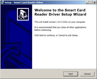 Alcor Micro / Alcorlink USB Smart Card Reader drivers 1.9.17.2321