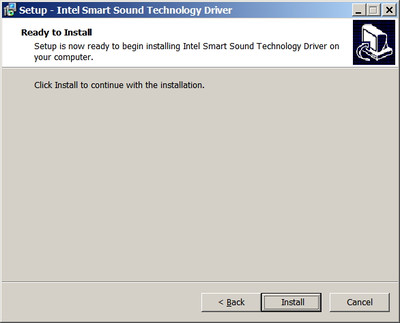 Intel Smart Sound Technology Driver 20.40.11618.0