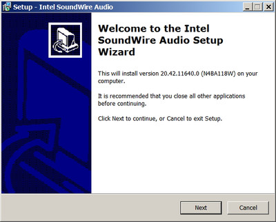 Intel Smart Sound Technology BUS Driver 20.42.11640.0