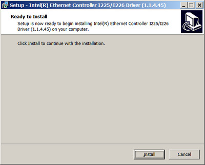 Intel Ethernet Controller I225-LM drivers 1.1.4.45