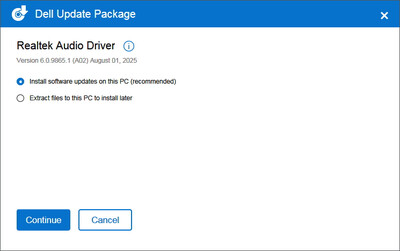 Realtek High Definition Audio drivers 6.0.9865.1 WHQL