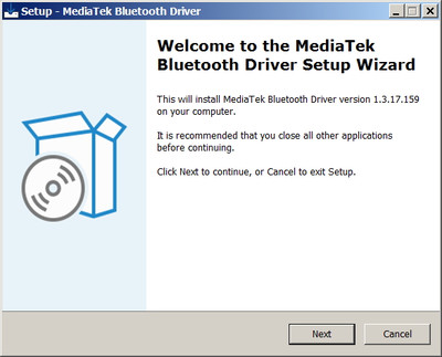 MediaTek MT7921 Bluetooth Adapter drivers 1.3.17.159