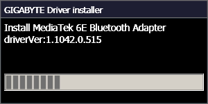 MediaTek MT7922 Bluetooth Adapter drivers 1.1042.0.515