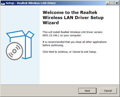 Realtek RTL8852BE WiFi 6 802.11ax PCIe Adapter drivers 6001.15.146.1