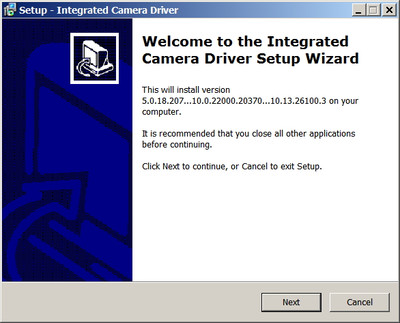 Sonix / Lenovo Integrated Camera drivers 10.13.26100.3 WHQL