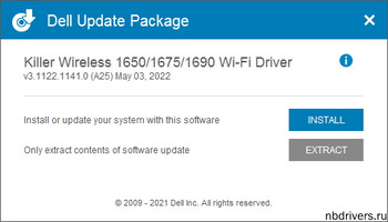 Intel Killer WiFi Controller Driver