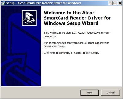 Alcor Micro / Alcorlink Card Reader drivers 1.9.17.2324